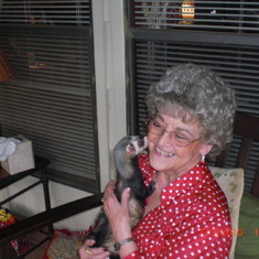 Grandma and Sammy - July 2010