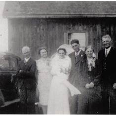 Mom & Dad's wedding - June 6 1940