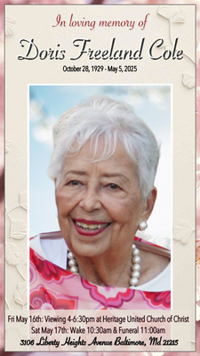 Doris Freeland Cole