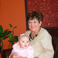 Isabella and Grandma Dee