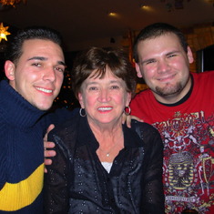 Grandma Dee with Ulysis and Christopher Hassan