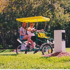 Paula and Dee in Orlando 2001
