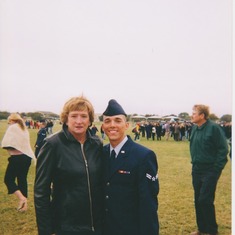 Uly's Boot Camp graduation 2003
Grandma Dee with Uly