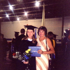Kathy's graduation