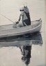 Doris was always fishing whenever possible. This photo was taken out on Hatcher lake in Pagosa Springs.