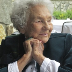 A wonderful smile from Doris at Natalia and Ben's wedding