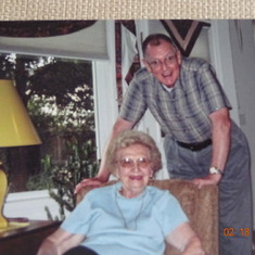 Doris and brother in law, Bill Roberts