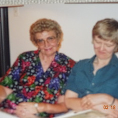 Doris and sister Irene