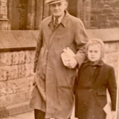 Dorothea and Grandpa Hull