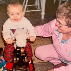 Grandma and Wyatt