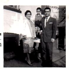 Pregnant with me, 1959