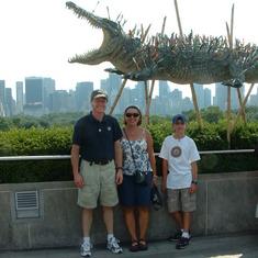 Bruce, Denise, and Trevor in Manhattan