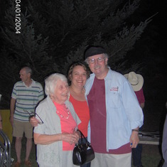 Mom, Amy and Tom Paxton in Long Island