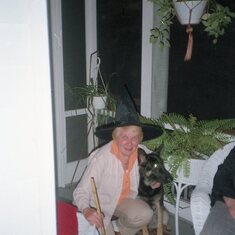 Dorothy on Halloween 1993