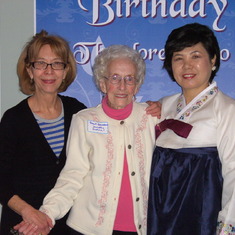 Nancy, Dorothy and Jung Hee (Hope's mom)