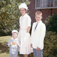 Easter (?), Page, Mom and Duff