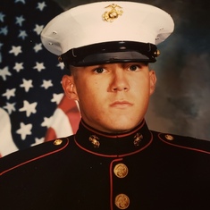 Adam Dorothy was so proud that he was a Marine like her brothers JB and Jimmy 