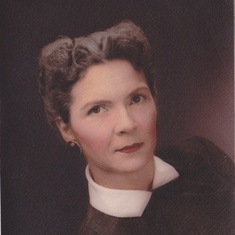 Her mother, Grace Robins (Rankin)