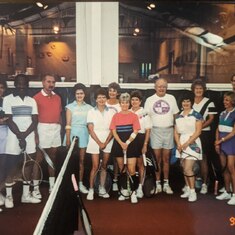 Tennis Team Oregon 1991