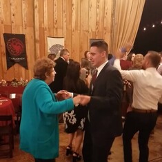 Mother and Andrew Dancing