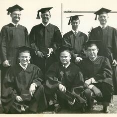 1954 John Clemmens Graduation a