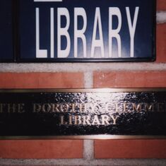 1998 library at Phoebe Hearst named in her honor