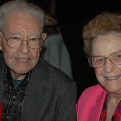 Dorothy & Wilder Eby, Valentine Banquet, 2009