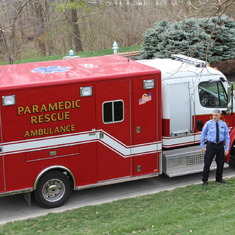 ALS Ambulance North Kansas City Fire Department with Paramedic Steve Winfrey