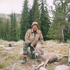 Doug and an elk
