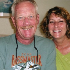 Doug and Evelyn, July 2006
