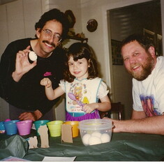 1997 4 Easter Eggs with Gina & Fred