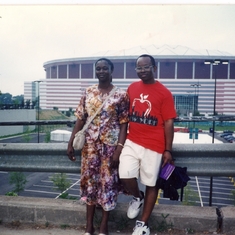 Mummy and Daddy in Atlanta during 1996 Olympics in Atlanta