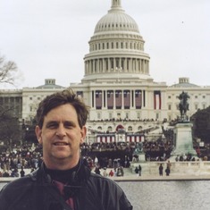 Doug on Capitol Hill, 1988