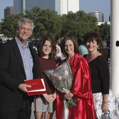 Jessica's graduation, 2007