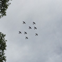 Fly over at Funeral Services 5/2/14