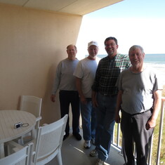  part of crew that hung around with Doug 1966-present.  (B-F) Doug, Bill,  Rick, and Steve