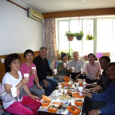 With Zhida's old friends in Beijing 