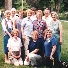 Doug, his parents, sisters, and cousins