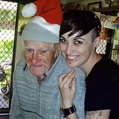 Grandad & Amanda Christmas