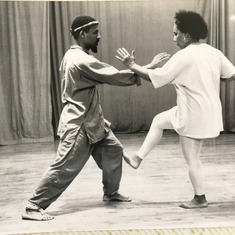 Brooklyn, NY- Tai Chi class with Mother - 1987