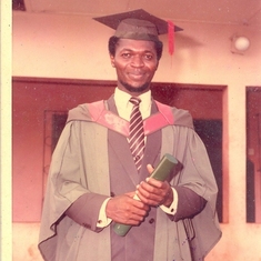 At his convocation