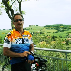 biking in Tuscany 2008