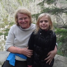 Grandma Debbie with Ana
