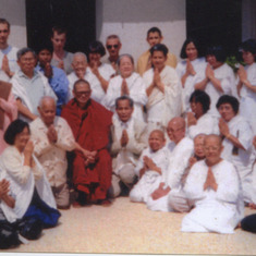 Thinking of you from all of your dear friends from Vipassana.