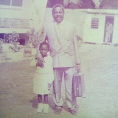 Nkiru and Daddy in Lagos