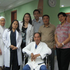 During our rounds, even if GGE was hospitalized in 2008..