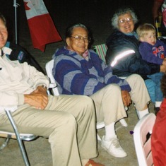 George with Henry at Canada Day Fireworks jpg