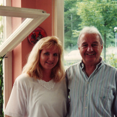 George and Kristine Rowe – 1994, in George’s office in the Old Main.