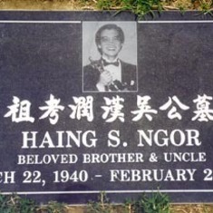 In memory of Dr. Haing S. Ngor