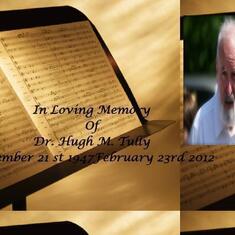 In Loving Memory of Hugh